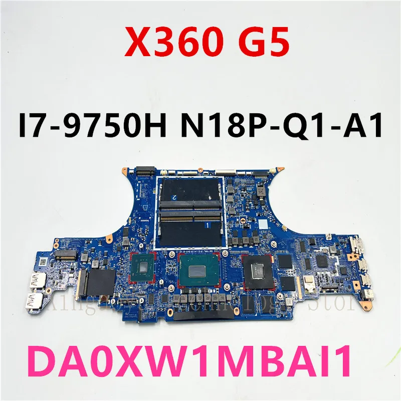 

Original For HP ZBOOK X360 G5 Laptop Motherboard L32562-001/501/601 DA0XW1MBAI1 with I7-9750H N18P-Q1-A1 100% Tested Perfectly