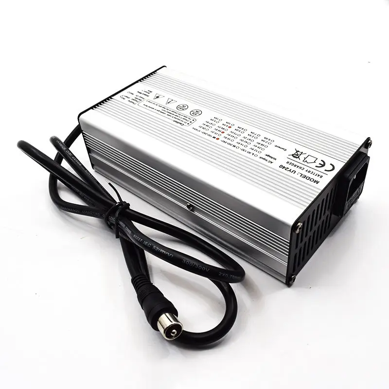 High Quality 48V Battery Charger with SCP Function 58.4V4A 54.6V 4A AC/DC Port for Electric Scooter