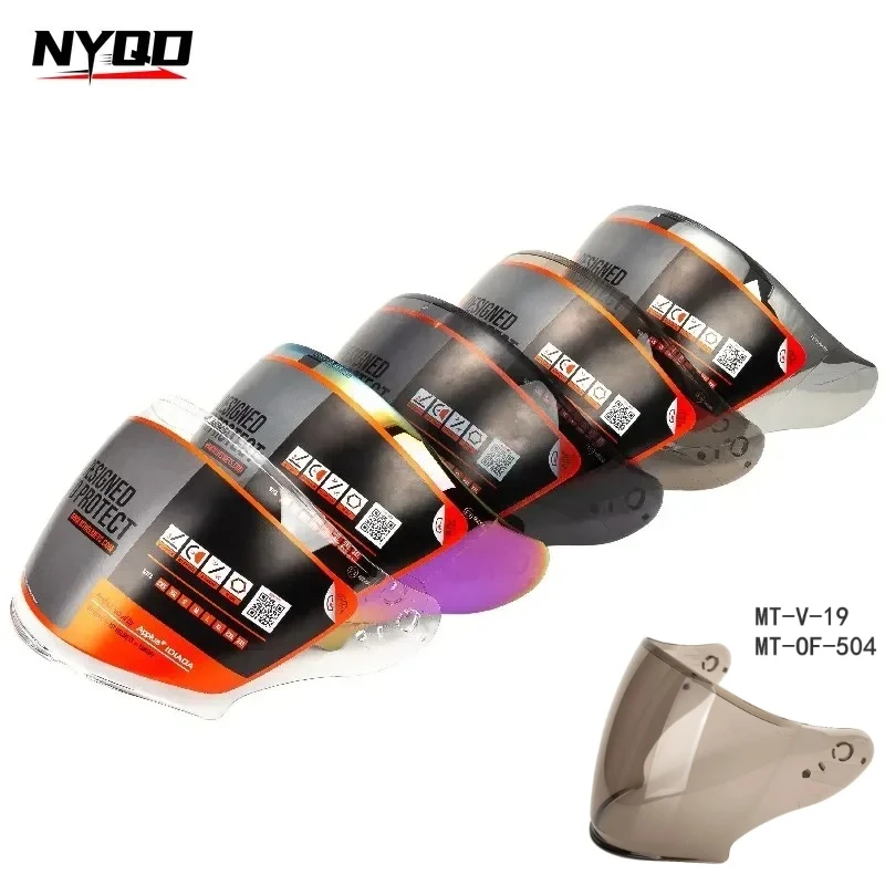

Original MT Helmet Visor for THUNDER 3 SV JET EXPERT Anti Scratch Shield MT-V-19 Classic 5 Color Available