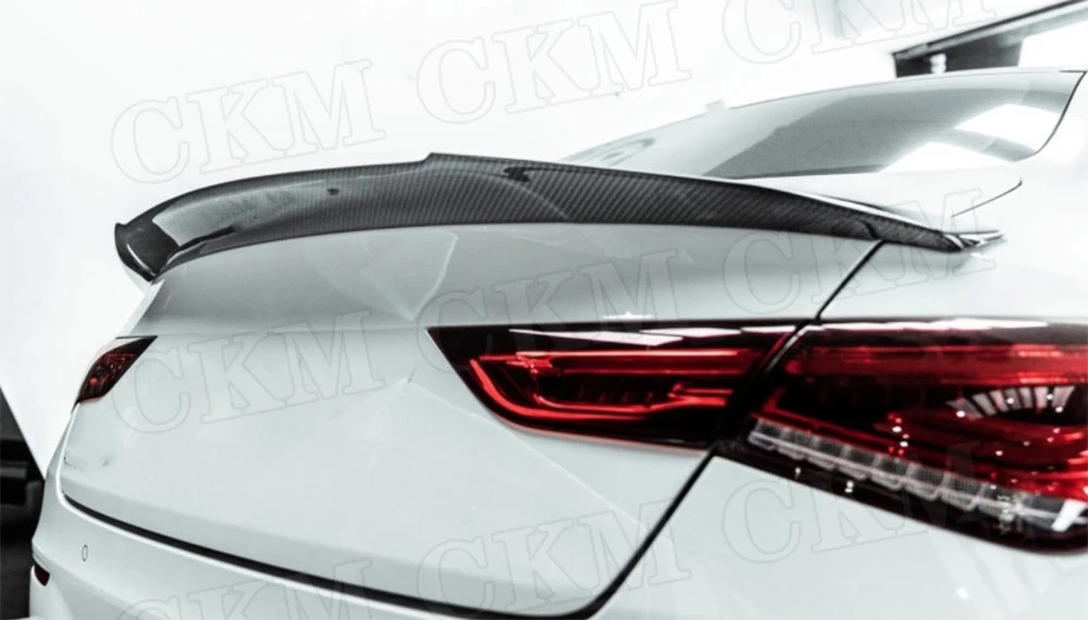 

Carbon Fiber For Mercedes Benz W118 C118 CLA35 CLA180 CLA200 CLA250 CLA45 AMG Line 2019-2024 Rear Trunk Lip Spoiler