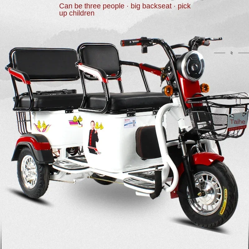 Electric Tricycle for Children Pick up Vehicle Kids 3-Wheel Car Green Red Blue Children's Electric Tricycle Car for Home Use