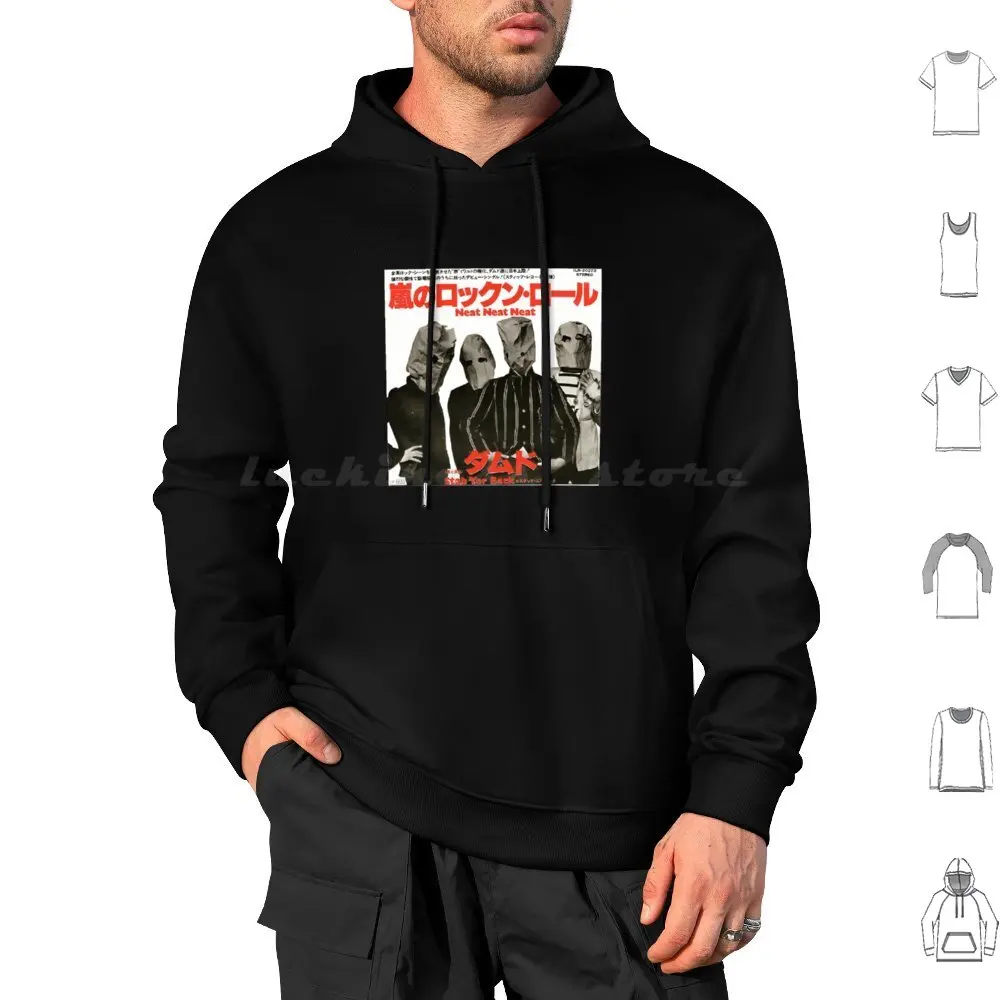 The Damned-Neat Neat Neat ( Japanese Release ) Hoodie cotton Long Sleeve Damned Neat Neat Japanese Release