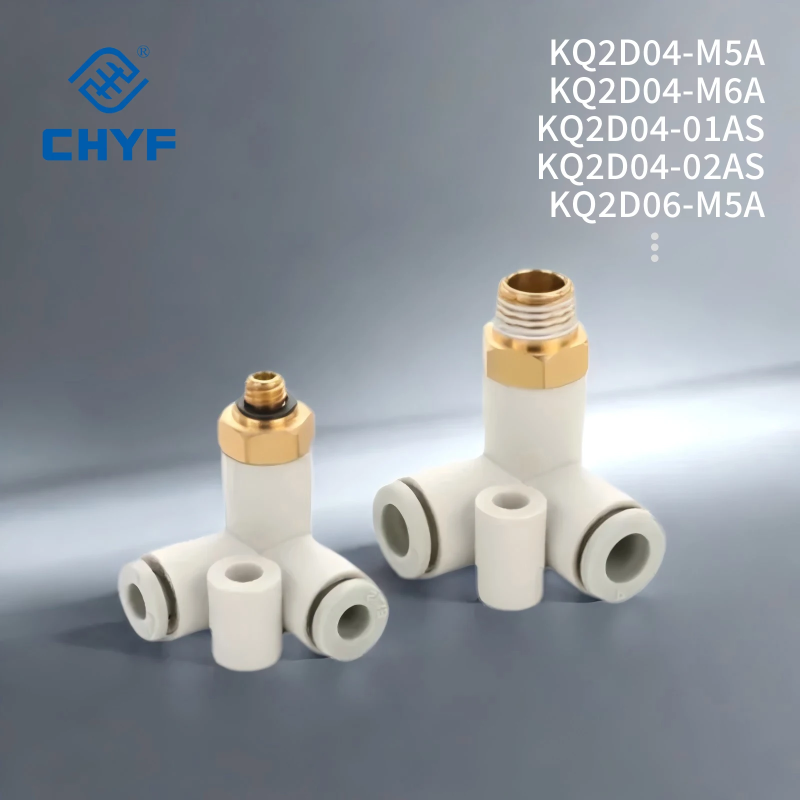 

SMC-type KQ2D Series Oval Type Inch Size One-touch Fittings