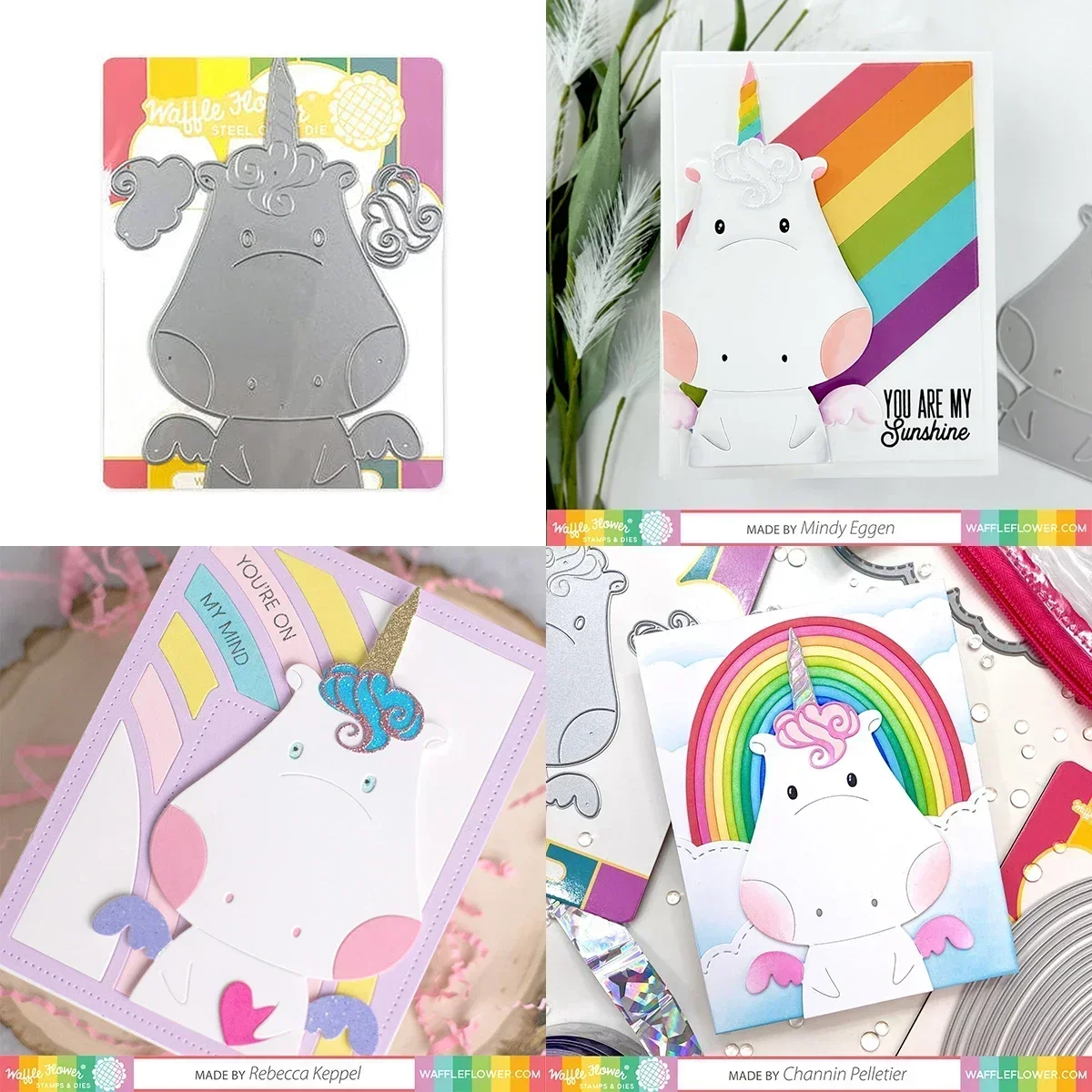 2023 July New Be a Unicorn Metal Cutting Dies For DIY Craft Making Paper Greeting Card Scrapbooking