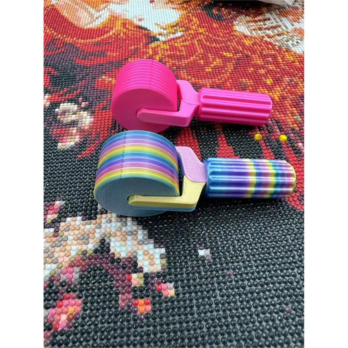 Best of 2026 2PCS Art Roller - Essential DIY Craft Tool for Rhinestone Embroidery Tools and Accessories