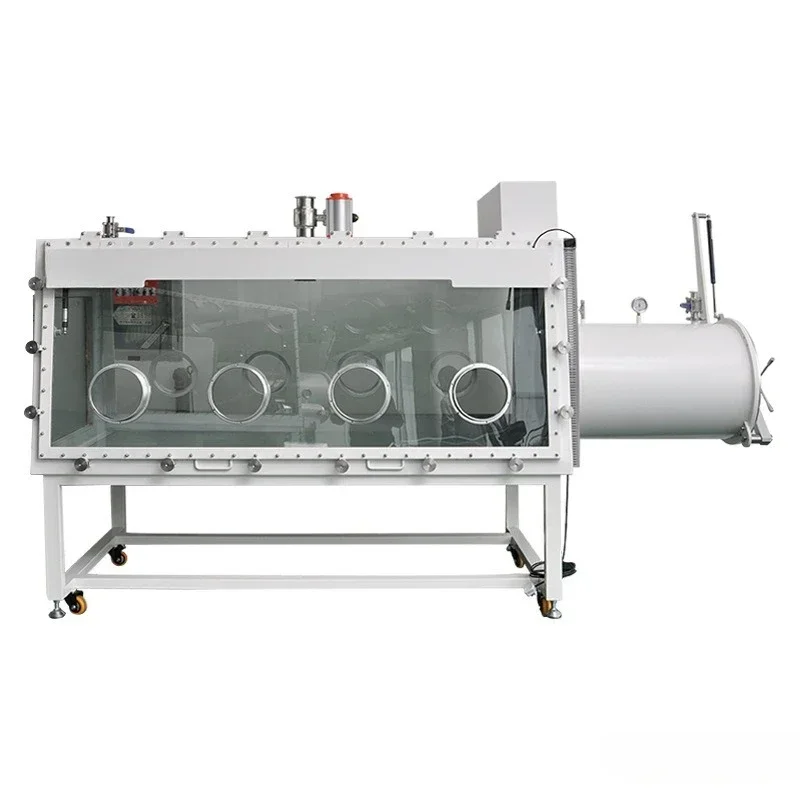 Double-sided multi-station glove box, anhydrous and anaerobic operation box