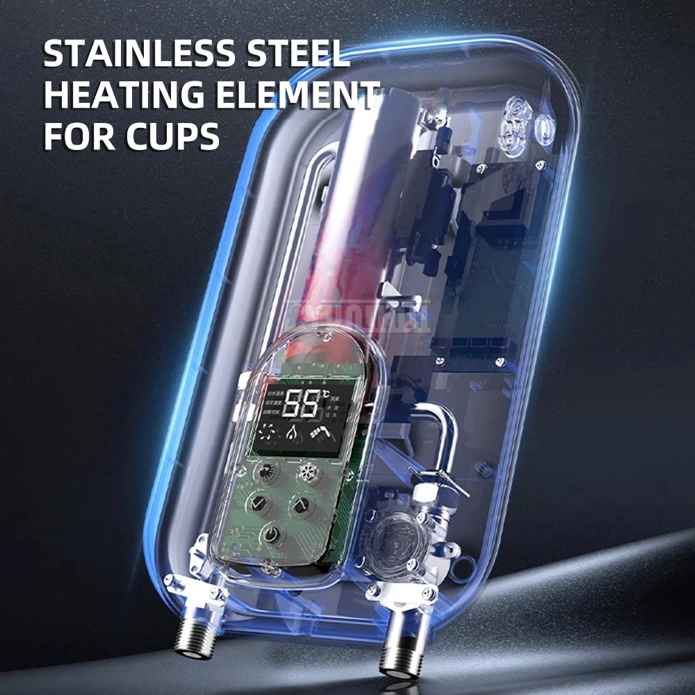 

Портативный мгновенный электрический водонагреватель H8 для домашнего душа — постоянная температура для аренды использования