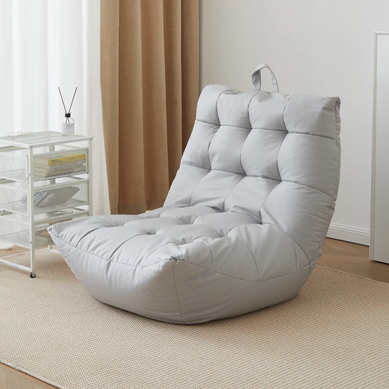 

Lazy sofa reclining sleeping bedroom small sofa living room balcony recliner single tatami nordic wind single cozy Sofas couch