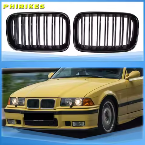 Upgrade Front Grille Grill Tuming Accessories Facelift Inlet Grid Modification For BMW E36 1992 1993 1994-1999
