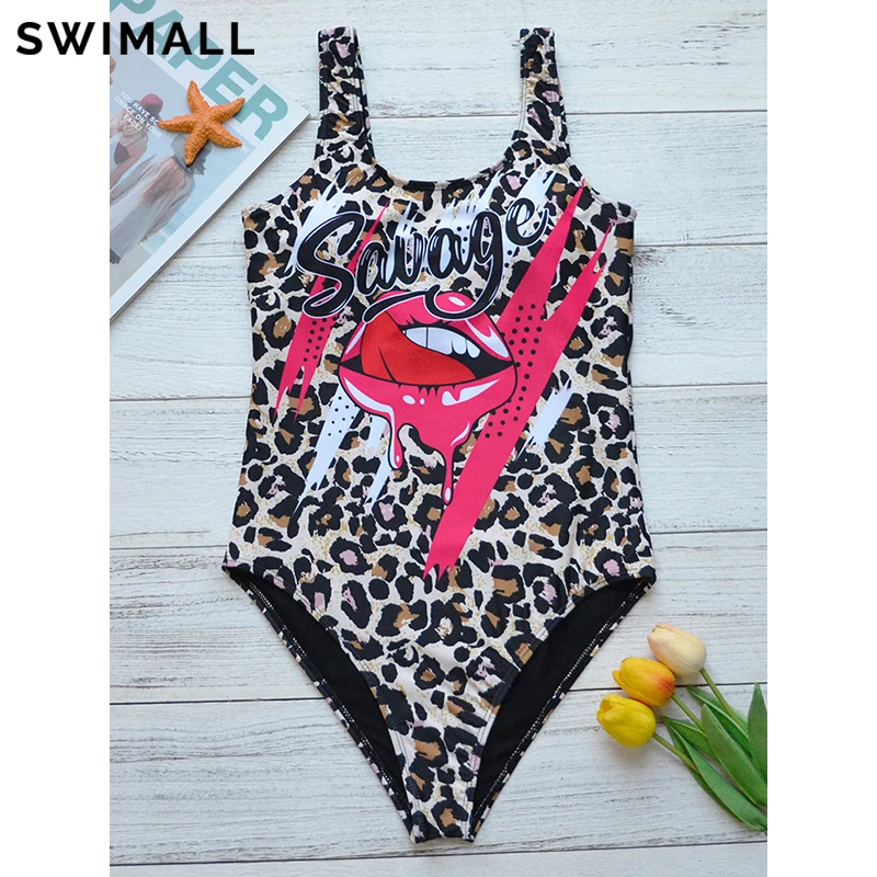 2024 Print One Piece Swimsuit Women Swimwear Push Up Monokini Backless Bathing Suit Swimming Suit Beach Wear Bather Female