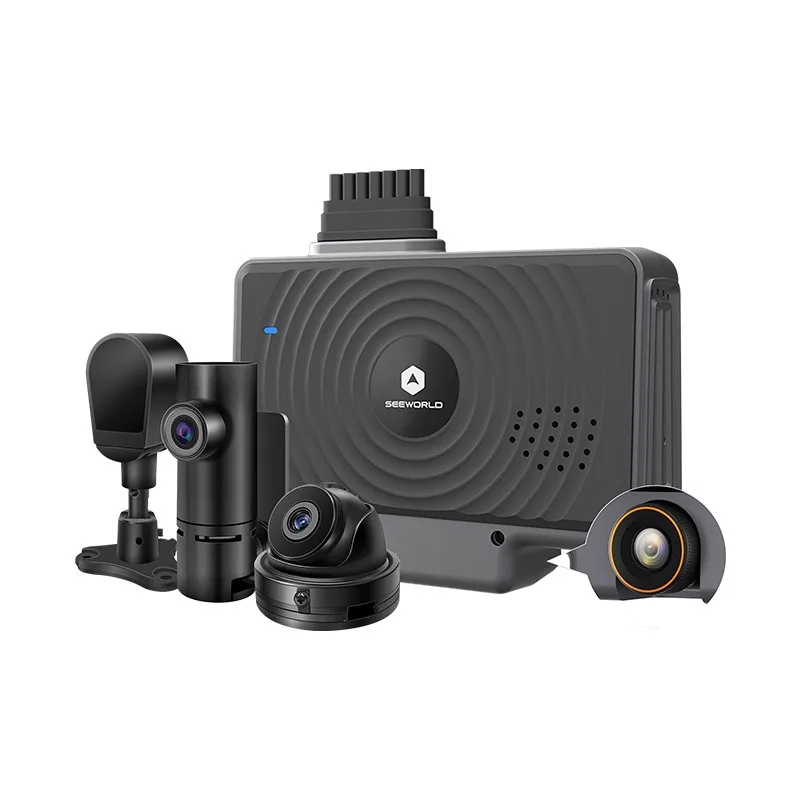 Car driving high definition recorder, truck four-way monitoring recorder AI algorithm car video surveillance