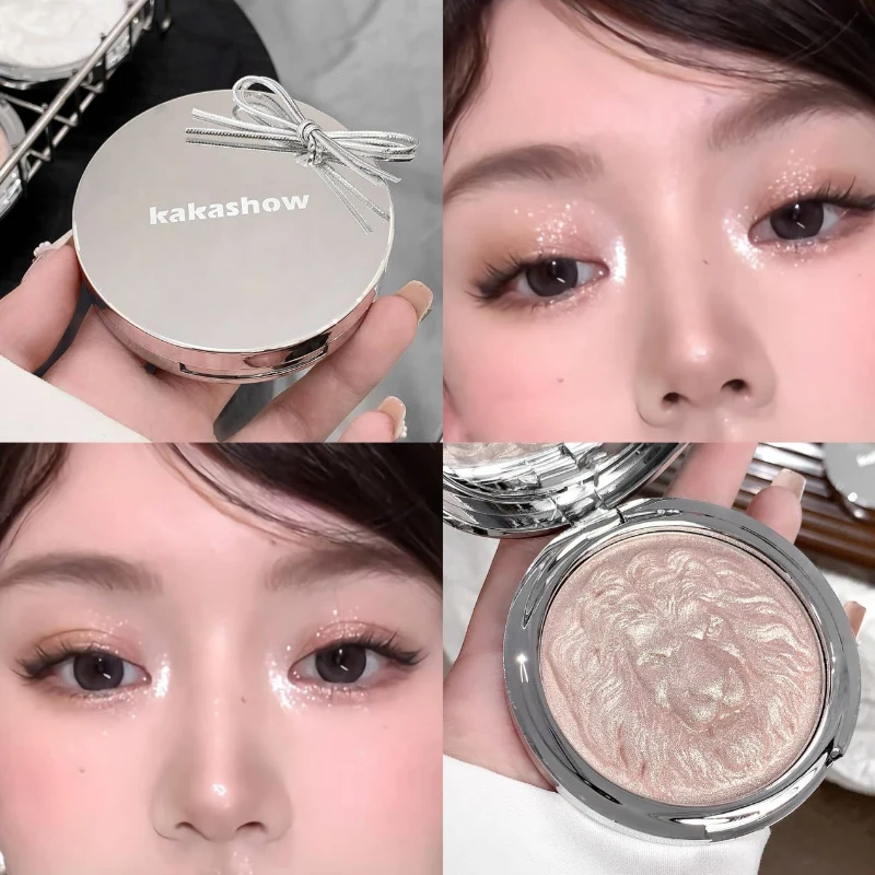 Lion Series high-gloss powder, clear and glittering, fine pearlescent luster, high-end atmosphere, high-gloss paste image 4