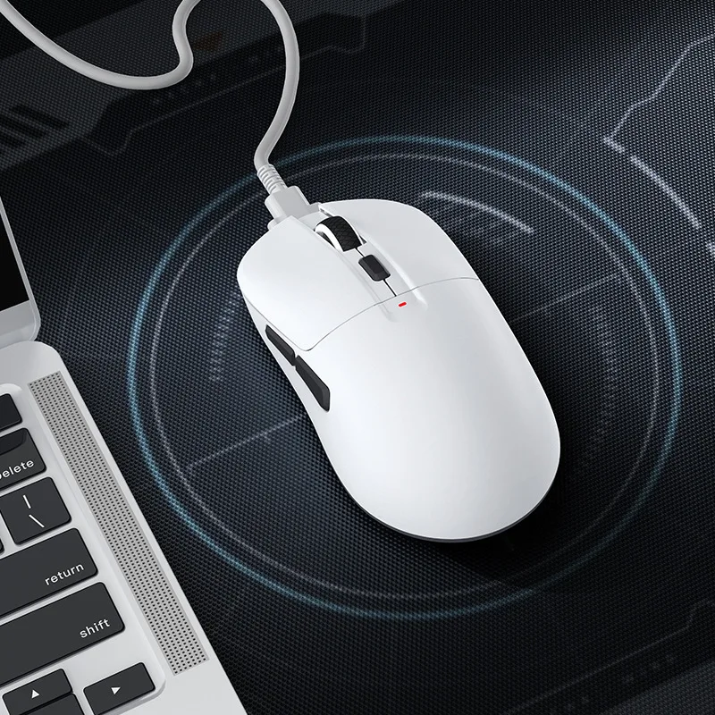 GM008 Ultra Light Weight High Performance Wireless and Wired Bluetooth the Three Mode Connect Game Mouse Ergonomic Optical Mice