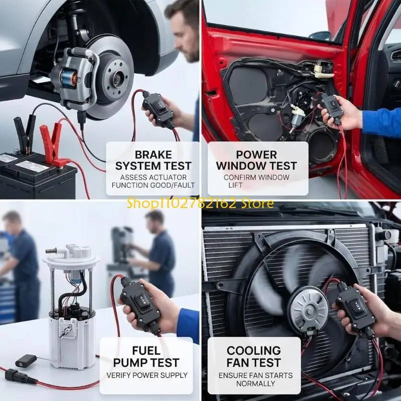 547B Strong ABS Car Diagnostic Tool for Battery Health Assessment & Charging System Performances Evaluation