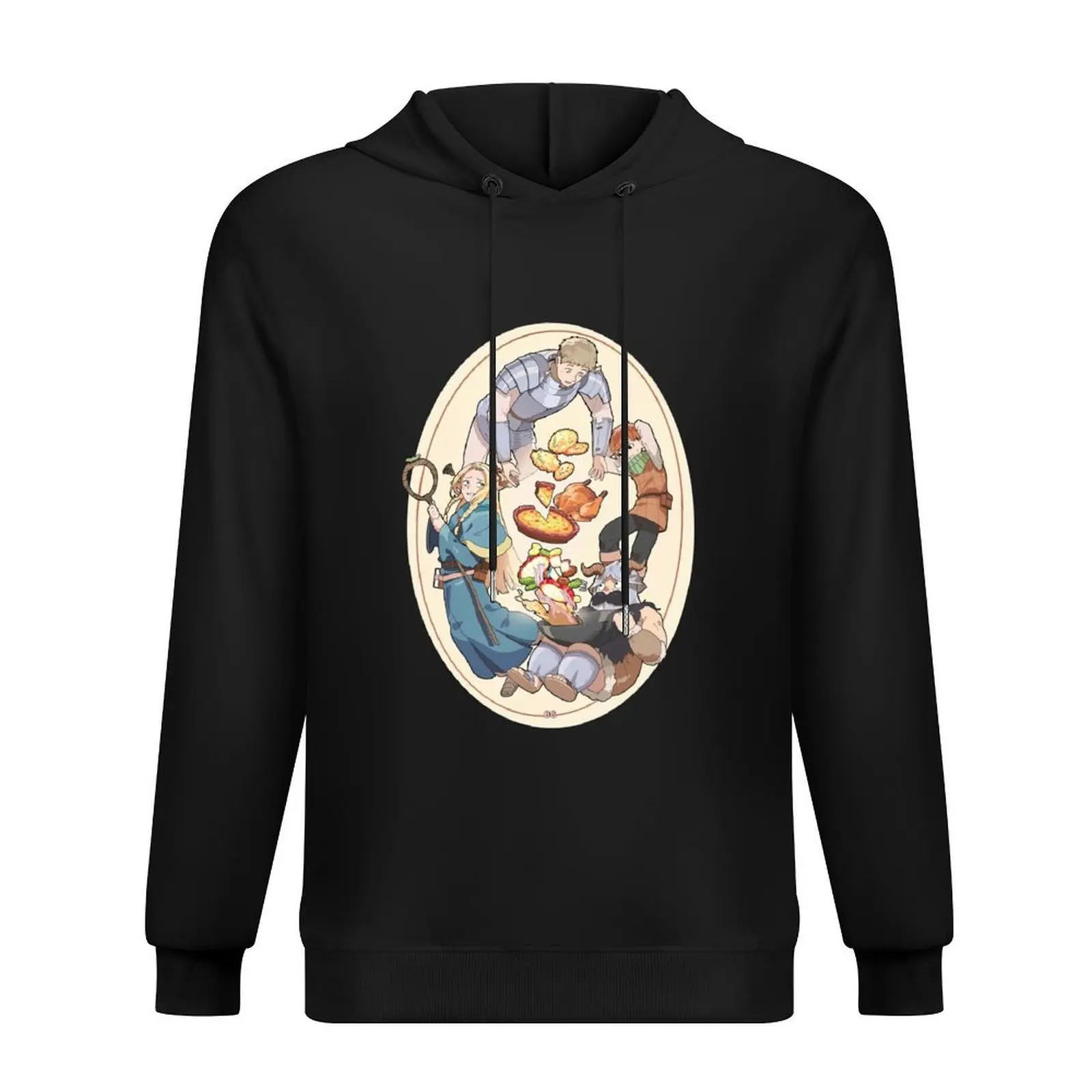 

Delicious in Dungeon cook Hoodie male clothes men clothing men's clothing hooded shirt men's hoodie sweatshirt