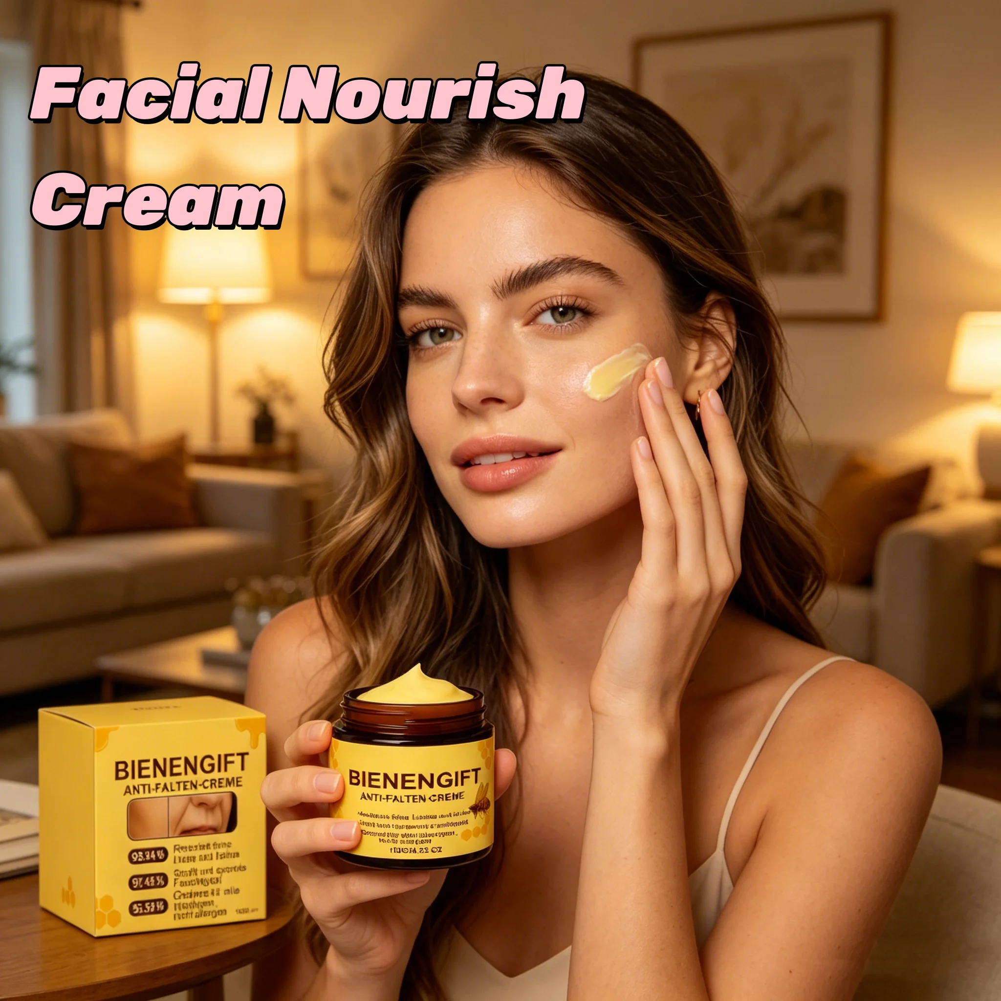 

Крем для лица с пчелиным ядом: осветление, укрепление кожи, улучшение текстуры, уменьшение темных кругов, увлажнение, сокращение морщин, успокаивающий эффект.