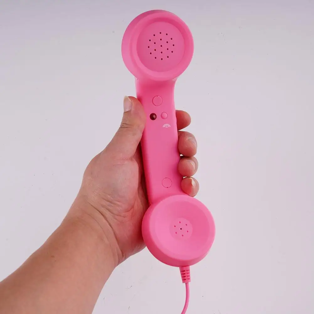Retro-Style Typ-C Direktanschluss Handy-Ohrhörer Kopfhörer 3,5mm C-Port Headset für Vintage-Telefone – Detail 10