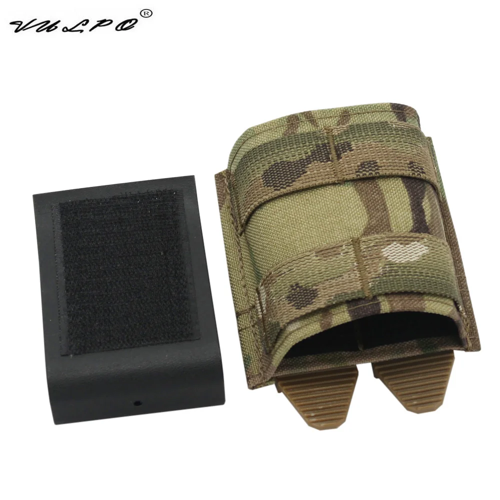 

VULPO KYWI Style 5.56 Molle Magazine Pouch Kydex Wedge Insert Tactical M4 Mag Pouch For Hunting Paintball Airsoft