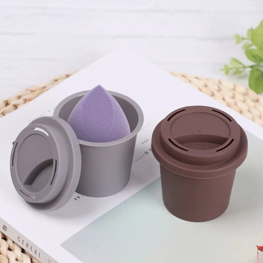 Accessories Egg Shape Box Cosmetic Puff Beauty Pad Powder Puff Drying Holder Display Stand Sponge Holder Makeup Sponges Stand