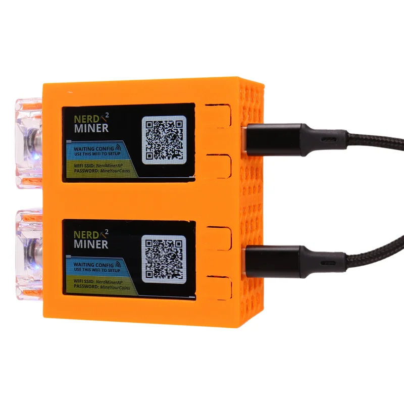 ใหม่! !นีดร์มายเนอร์ V2 คนขุดแร่ 78KH/S*2 จอภาพคู่ BTC คนขุดแร่ลอตเตอรีโซโล่บิทคอยน์นีดร์มายเนอร์ ลอตโต้ ไมเนอร์พร้อมพัดลมส่องสว่าง C