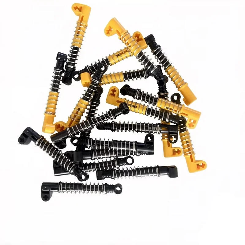 4pcs MOC technology building block c01 shock absorber accessories 92592 spring L is suitable for building block car modification