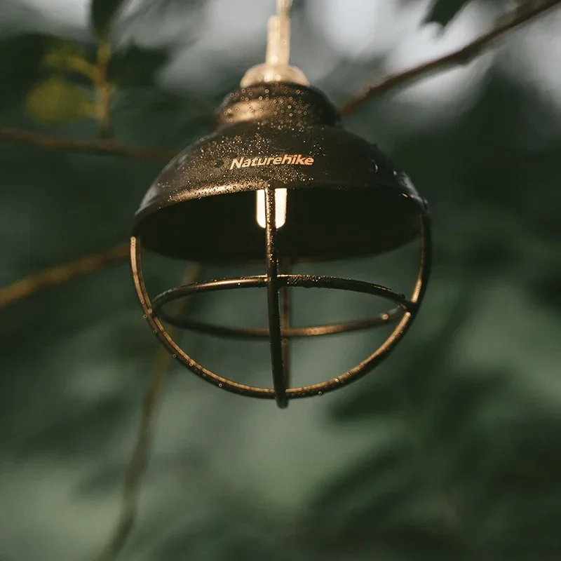 Naturehike String Lights tende da esterno atmosfera da campeggio luci retrò lampada da fata a festone impermeabile per decorazioni per feste in giardino