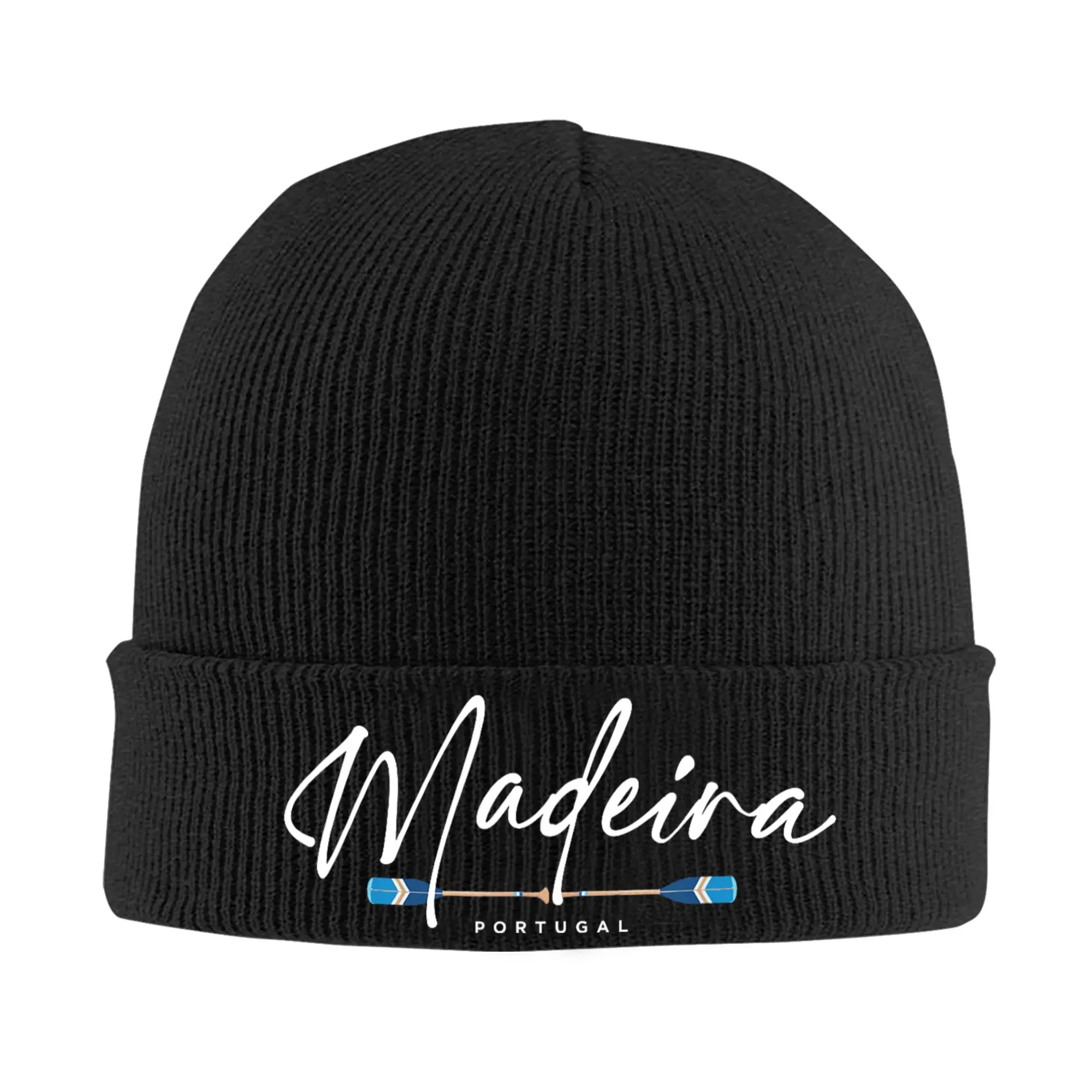 Madeira Beach Island Portugal Knitted Hats Autumn Winter Beanies Ski Portuguese Pride Caps Men Women Acrylic Casual Skullcap