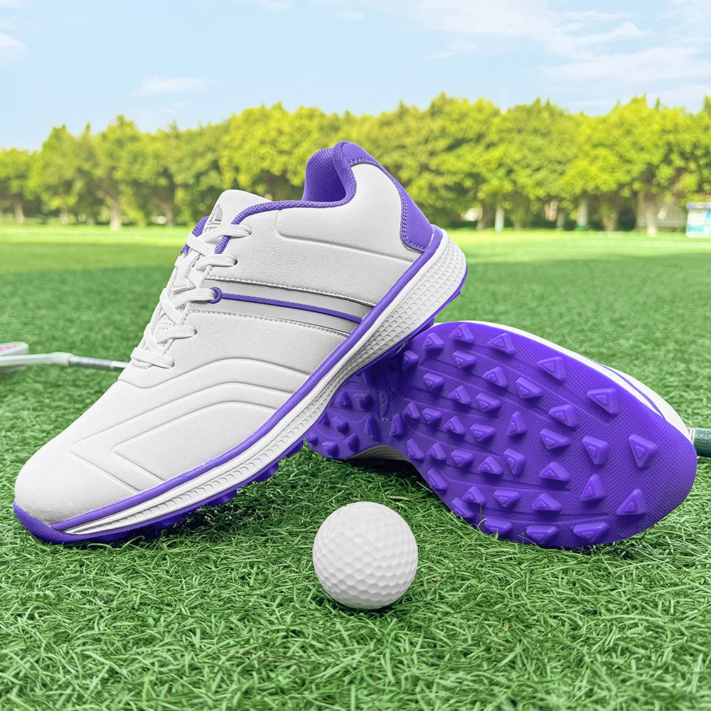 2026 Arrival Women Mesh Breathable Golf Sneakers Spikeless Anti Slip Comfort Outdoor Professional Golfer Casual Footwear