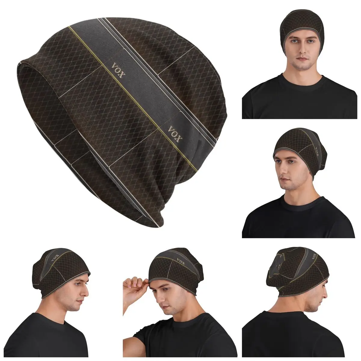 Vox AC30 Amplifier Skullies Beanies Hats Warm Autumn Winter Outdoor Cap Knitted Bonnet Caps for Men Women Adult