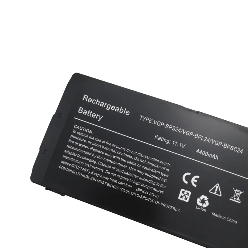 Imagem -04 - Bateria de Substituição para Sony Vaio SA sb sc sd se Vpcsa Vpcsb Vpcsc Vpcse Vgp-bpsc24 Laptop Vgp-bps24 11.1v 49wh