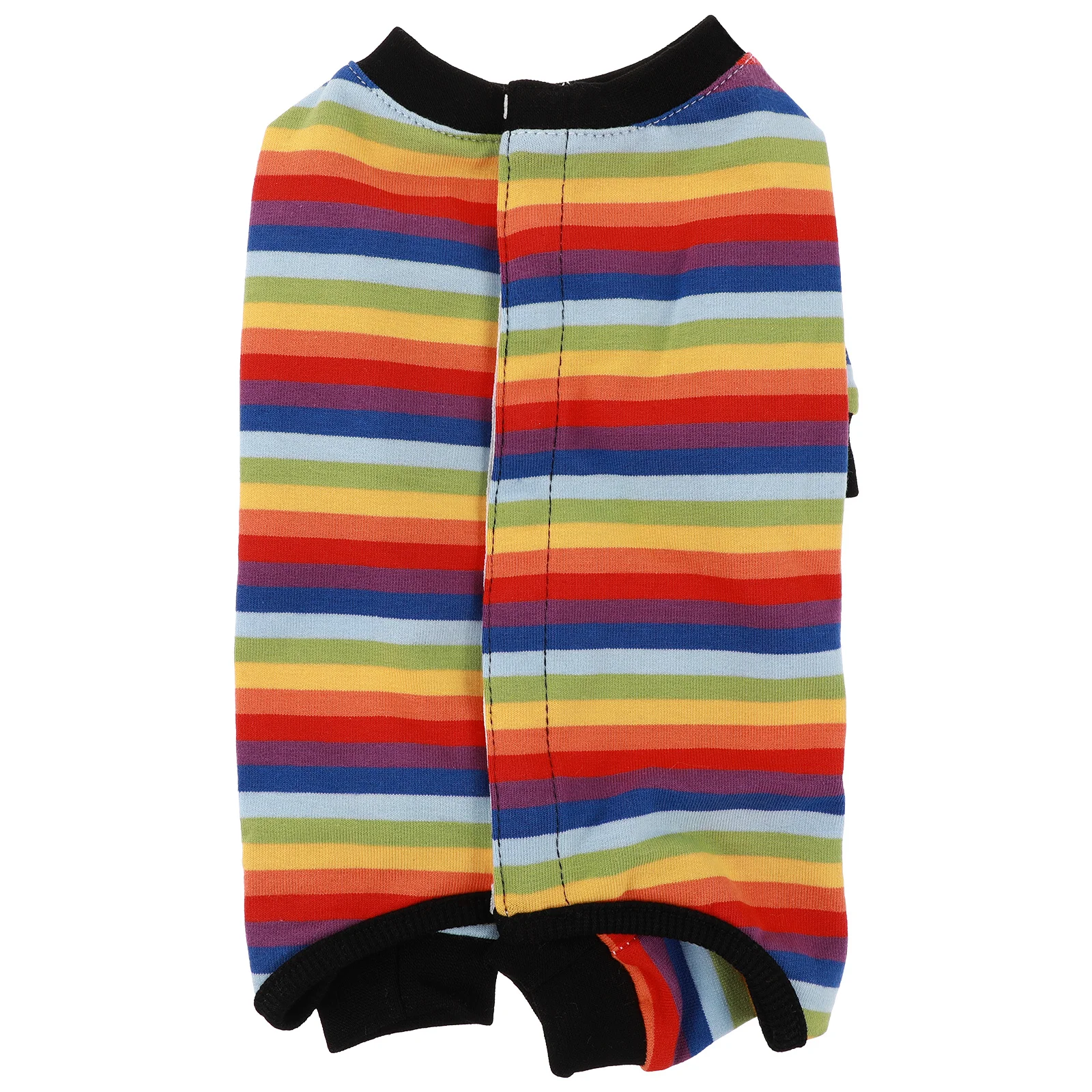 

Dog Rainbow Color Surgical Recovery Suit Pet Protective Coat After Surgery Prevent Licking Scratch Easy Wear Comfortable