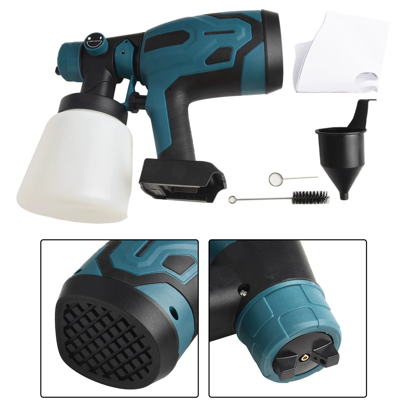 Cordless Handheld Paint Sprayer Compatible with For MK 18V Batteries Conveniently Equipped with an Easy Clean Setup