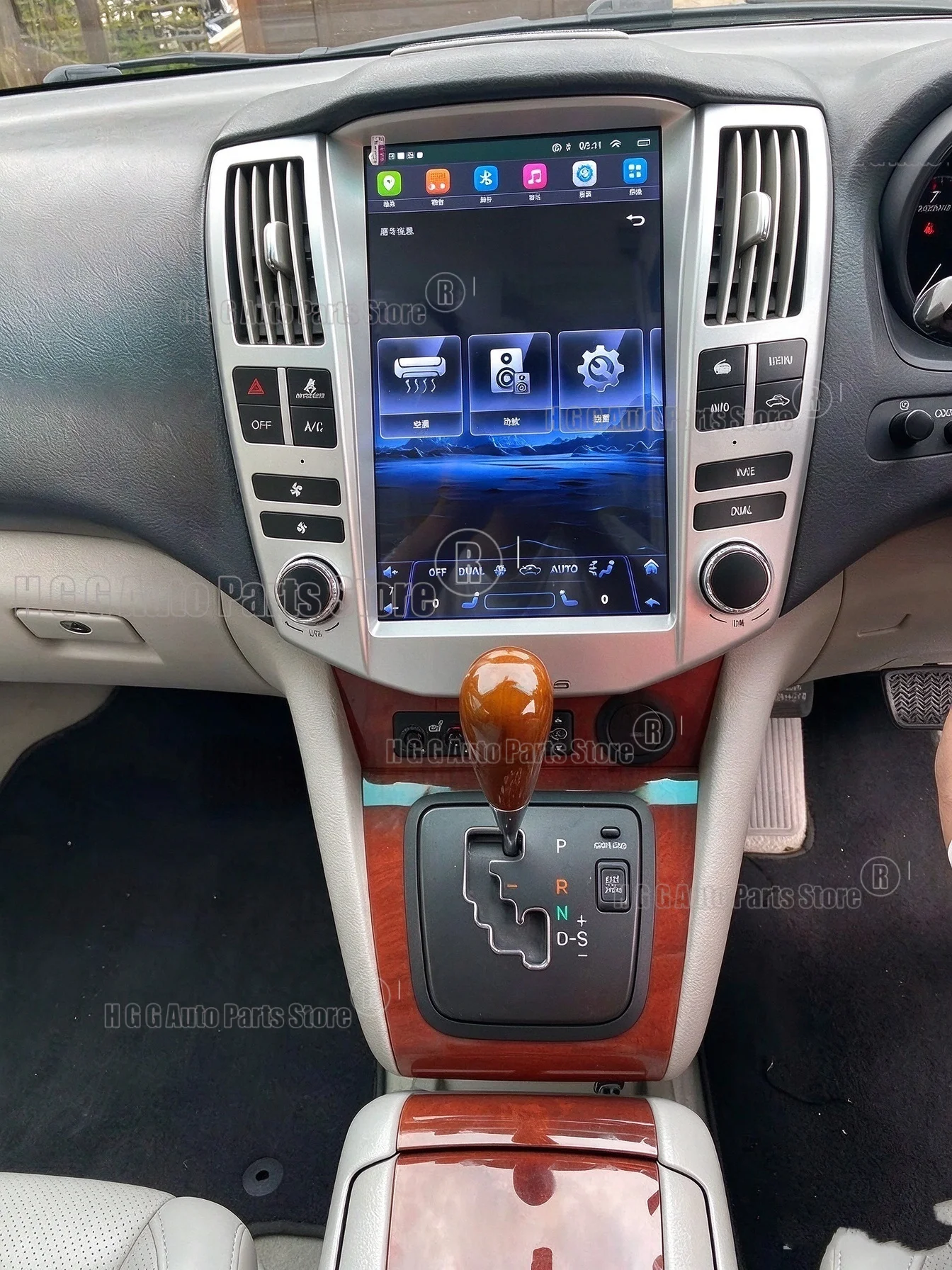 Car Radio Multimedia For Lexus RX RX300 RX330 RX350 RX400 For Toyota Harrier Android Touch Screen Carplay Auto Player Wifi 4G