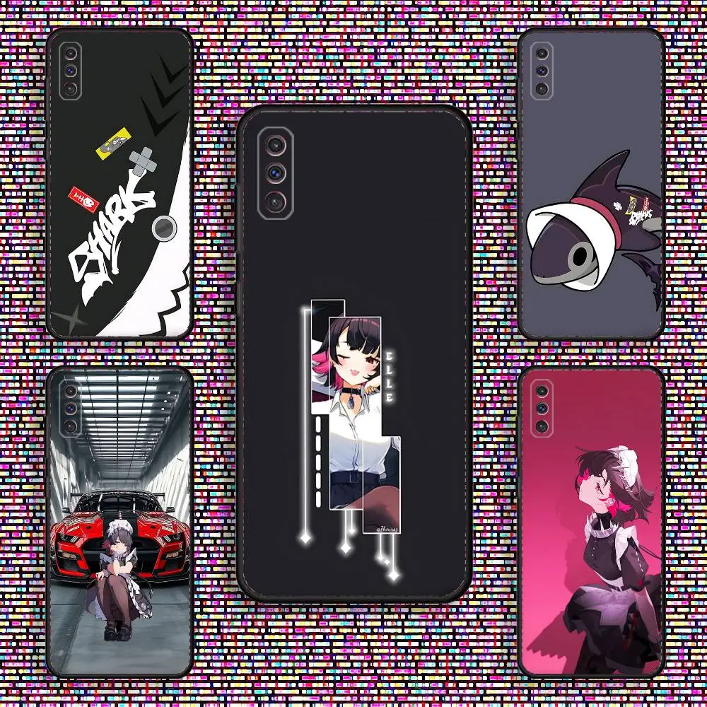 

ZZZ Ellen Joe Phone Case For Samsung S 25,24,23,22,30,21,10,9,Ultra,Plus,Lite,FE,4,5 G Black Soft Case