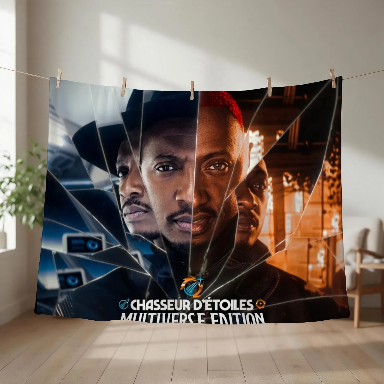 SOPRANO STAR HUNTER MULTIVERE EDITION Throw Blanket couch cozy soft plush fuzzy picnic outdoor blanket