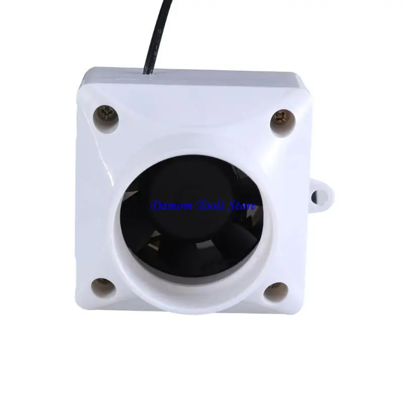 57BE Energy Saving Inline Pipe Fan, 50mm Diameter Inline Duct Fan for Toilets and Conference Rooms, 350M³/h  Air Volumes