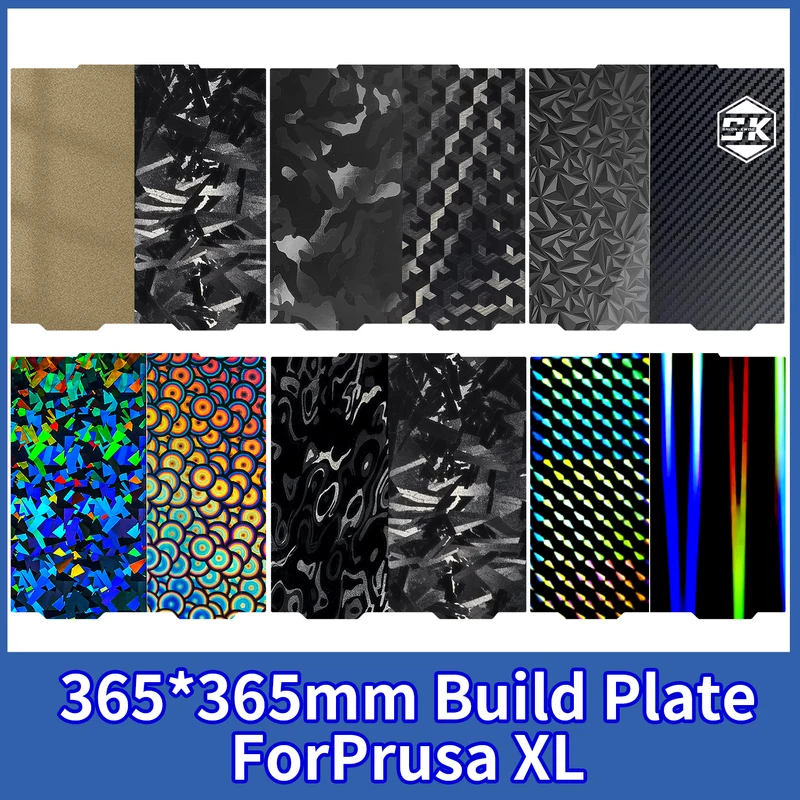 Bauplatte PEI glatt 365 mm für Prusa XL