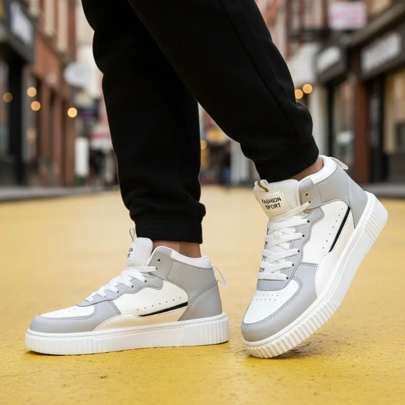 

Men Women Shoes Skateboarding Shoes for Men Sneakers High Top Lightweight Woman Sports Running Outdoor Casual Shoes Men Sneakers