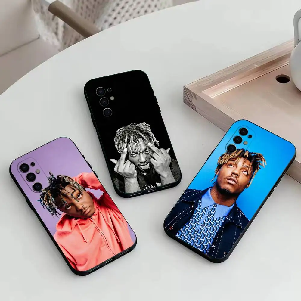 

999-Juice WRLD-JW Phone Case Black Silicone Soft For Samsung S25,S24,S21,S22,S23,S30,Ultra,S20,Plus,Fe,Lite