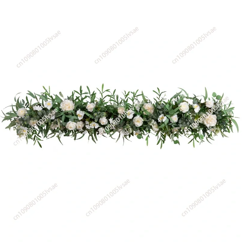 

Artificial Plant Ball For Wedding Decoration Road Leading Decor Greenery Plants Table Flower Ball Outdoor Flower Row Arrangement