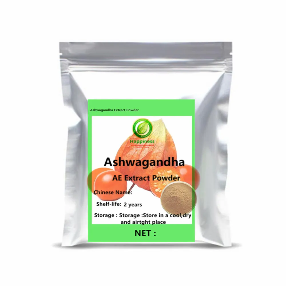 

AE Ashwagandha Extract Powder High Purity Antioxidant Ingredient Nourishing Skin Relieve Dullness Improve Skin Vitality Cosmetic