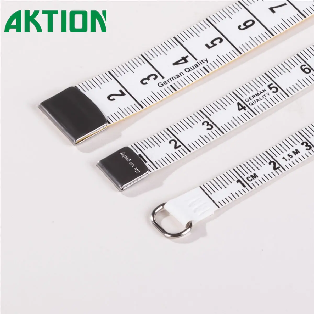 Measuring Tape 1.5M 60Inch AKTION Retractable Soft Flexible Dual Scale Tape Measure for Sewing Tailor Body Measurement view 3