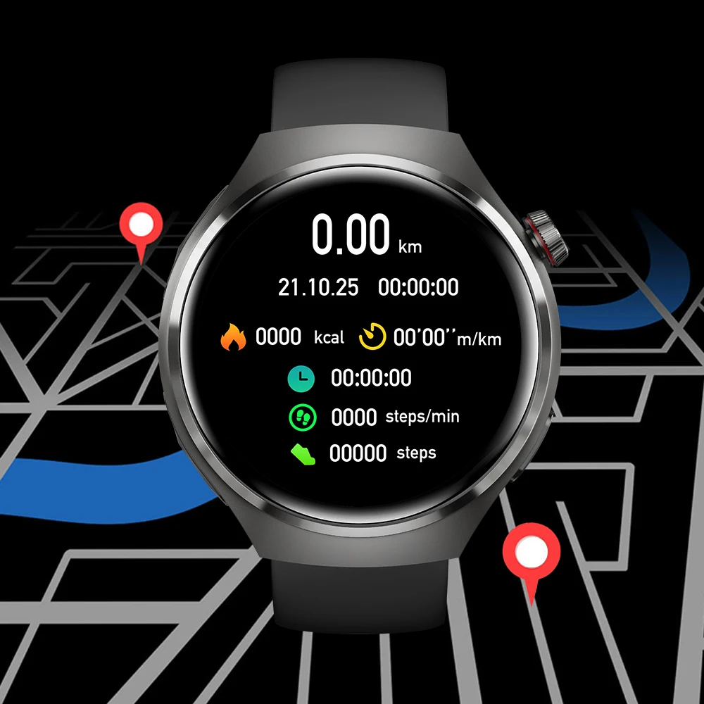 2025 جديد DK56 Smartwatch سماعة رأس بخاصية البلوتوث 2 في 1 NFC بوصلة SOS كشف معدل ضربات القلب متوافق مع Android IOS Smartwatch