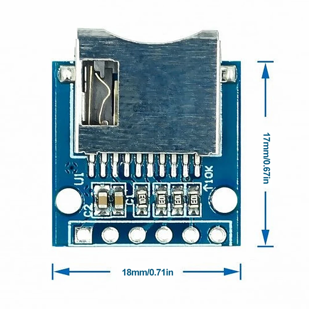 Micro SD Expansion Module for Arduino 5V 3.3V Memory Shield with SPI Interface for TF Card Storage Solutions