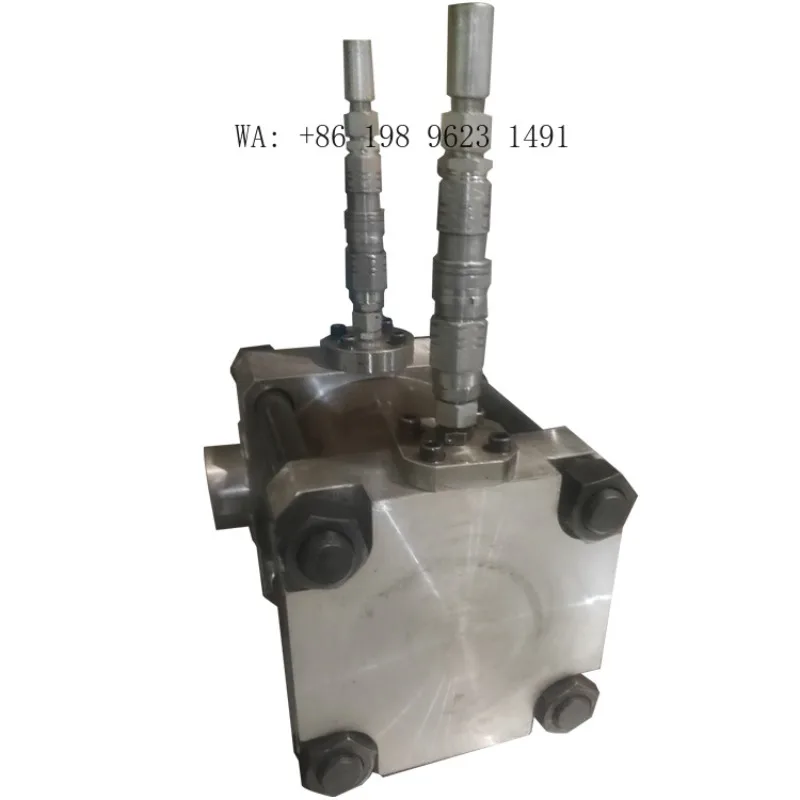 200mm Outer 150mm Inner Tube Hydraulic Cylinder 300mm Stroke 1MPa Industrial Engineering Oil Cylinder 1 Year Warranty