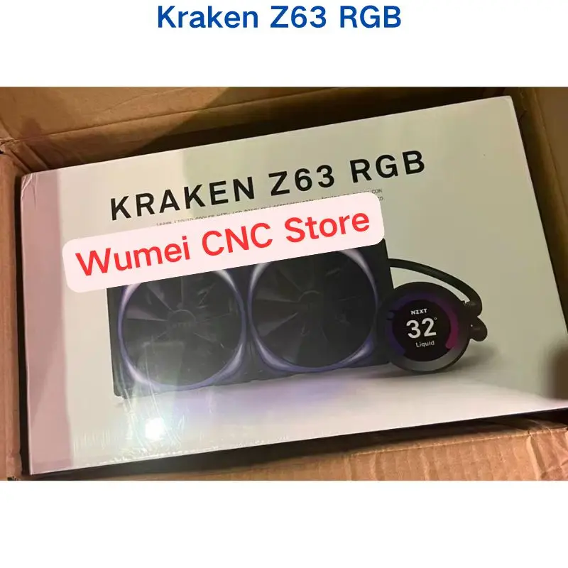 brand new for Kraken Z63 RGB for NZXT 280mm All-in-One (AIO) liquid cooler with LCD Display