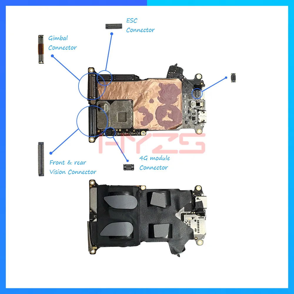 Main Flight Control Board For Mini 5pro Integrated Mainboard with 4G Module, Gimbal ESC Vision Connector, Repair Spare Parts