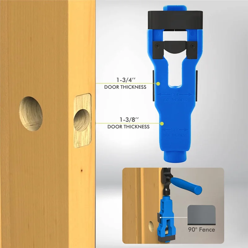 【ขายดี!】Ball ล็อครูเปิด + สลักประตูเครื่องมือล็อคประตูชุดติดตั้งสําหรับ 1-3/4In หรือ 1-3/8In ประตูหนาไม้ DO