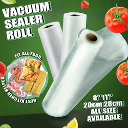 Non-BPA Vacuum Seal Rolls, Vac Seal Bags for Food Storage, Meal Saver Freezer Vacuum Sealer Bags, Sous Vide Bags Vacuum Sealer