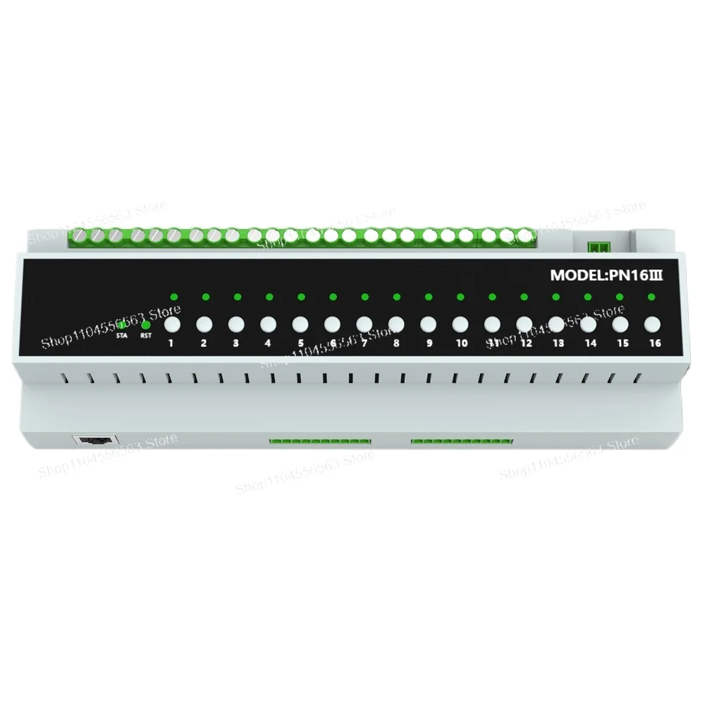 ​​Intelligent 6-Channel 16-Channel 50A Relay Switch Dry Contact Touchpoint Control for Hotel//Homestay Electrical Modification​​